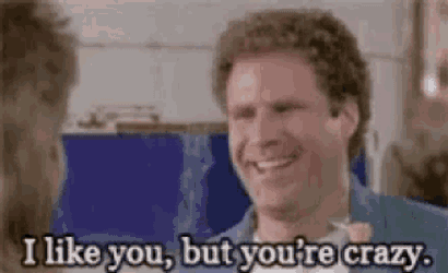 Will Ferrell Crazy GIF