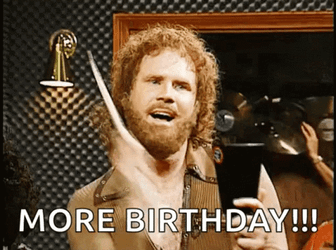 Will Ferrell More Birthday Meme GIF