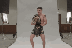 Will Moreno Naughty Playing With Belt GIF
