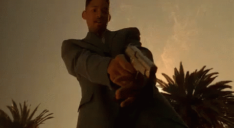 Will Smith Bad Aim GIF