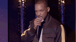 Will Smith Holding A Microphone GIF