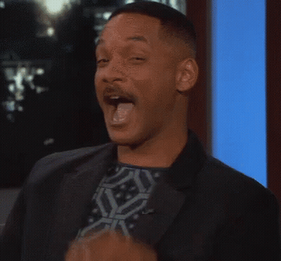 Will Smith In Suit And Tie Making Funny Face GIF