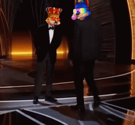 Will Smith Slap Cartoon Animals GIF