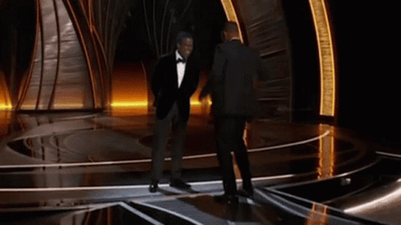 Will Smith Slap Chris Rock GIF