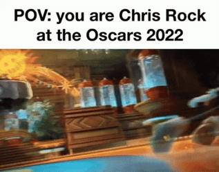 Will Smith Slap Oscars Meme Sonic GIF