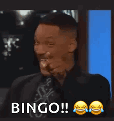 Will Smith Thats A Bingo GIF