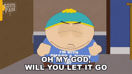Will You Let It Go South Park Carman GIF