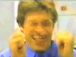 Willem Dafoe Weird Birthday Reaction GIF