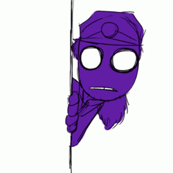 William Purple Guy Hiding GIF