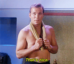 William Shatner Topless Thats Nice GIF
