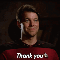 William T. Riker Thank You