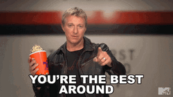 William Zabka Saying You're The Best GIF