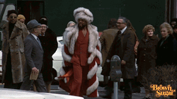 Willie Dynamite Walking Fast To Avoid Paparazzi GIF