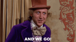 Willy Wonka And We Go GIF