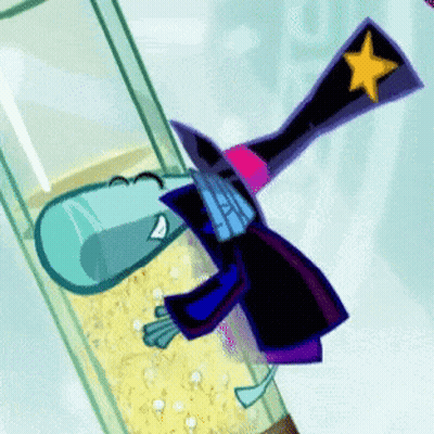 Willy Wonka Chocolate Factory Two Characters GIF