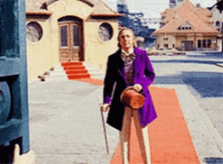 Willy Wonka Rolling GIF