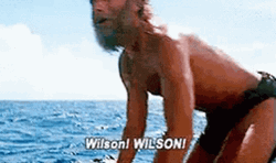 Wilson Tom Hanks Cast Away Face Swap GIF
