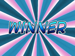Win Text Vibrant Color Background GIF