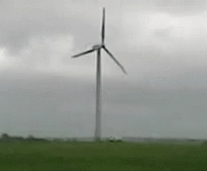 Wind Turbine Explosion GIF