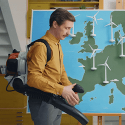 Wind Turbine In Europe Mapped GIF