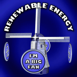 Wind Turbine Renewable Energy GIF