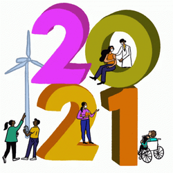 Wind Turbine Twenty Twenty-One GIF