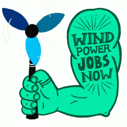 Wind Turbine Wind Power GIF