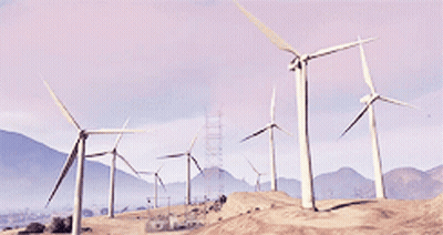 Windmills on a Hill