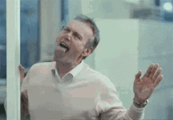 Window Licker Man With Facial Expression GIF