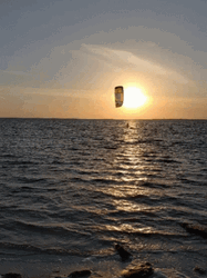 Windsurfing Sunset Florida