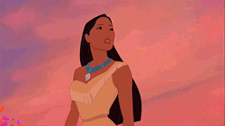 Windy Pocahontas GIF
