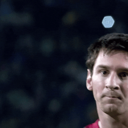 Wink Messi Funny Point Finger GIF