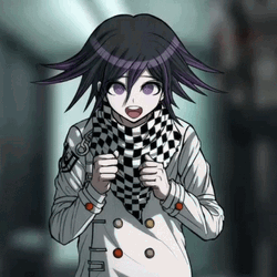 Winking Kokichi  GIF