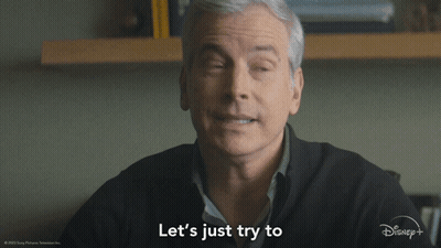 Winking Man Take It Down A Notch Disney GIF