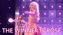 Winner Rose Drag Queen