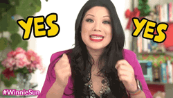 Winnie Sun Yes Yes GIF