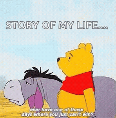 Winnie The Pooh And Eeyore With Story Of My Life GIF