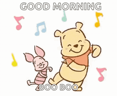 Winnie The Pooh And Piglet Dancing GIF
