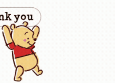 Winnie The Pooh And Piglet Saying Thank You GIF