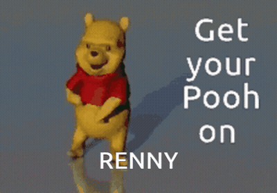 Winnie The Pooh Dancing Get Your Pooh On GIF