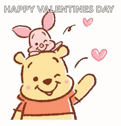 Winnie The Pooh With Piglet On His Back GIF