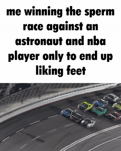 Winning Race Against Astronaut And NBA Player GIF