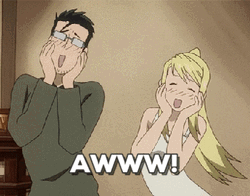 Winry And Maes Hughes Awww GIF
