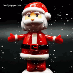 Winter Christmas Dancing Toy Santa