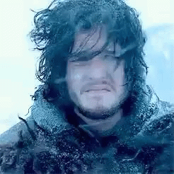 Winter Is Coming Man In The Snow GIF
