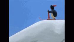Winter Is Coming Penguin GIF