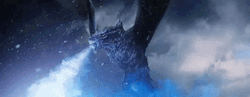 Winter Is Coming Viserion The Ice Dragon GIF