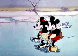 Winter Mickey Mouse