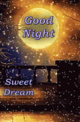 Winter Night Goodnight Sweet Dreams GIF