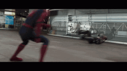 Winter Soldier Vs Spiderman GIF